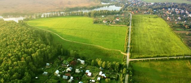 Участки по Новой Рязанке, лес, озеро Москва