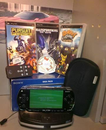 PSP FAT +3 игры Москва