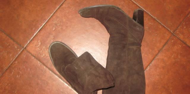 Сапоги женские ( замша) Сеппала Санкт-Петербург