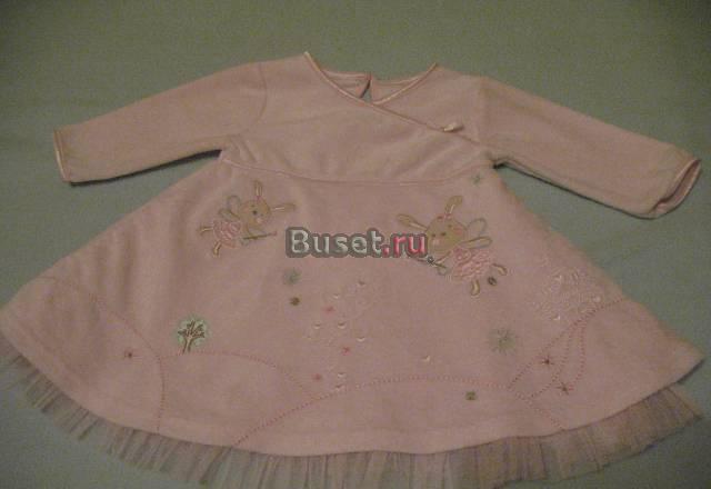 Велюровое платье Disney 0-3 мес Москва