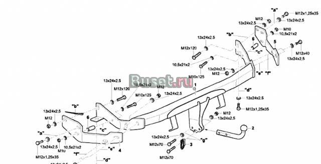 Фаркопы на Hyundai, KIA Москва