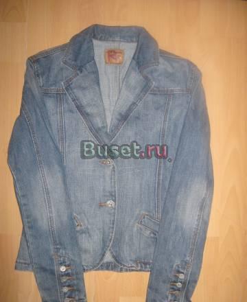 Модная джинсовая куртка-пиджак R.marks р.44-46 Санкт-Петербург
