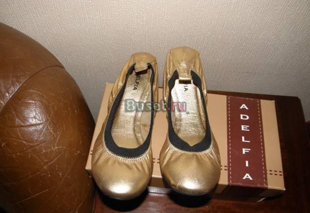 Туфли-балетки Бразилия нат кожа новые 37,5 Санкт-Петербург