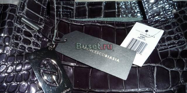 Francesco Biasia брендовая сумка новая крокодил Москва