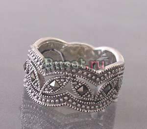 КОЛЬЦО С МАРКАЗИТАМИ Москва