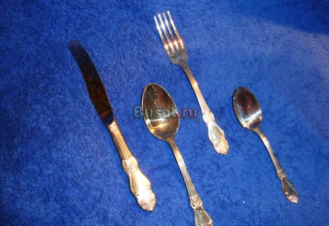 Набор столовых приборов мельхиор Москва