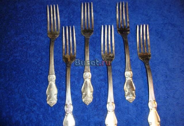 Набор вилок мельхиор Москва