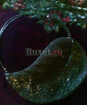 Сумочка из бисера и стекляруса черная новая Красноярск