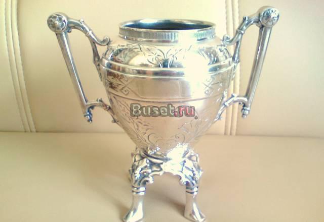 Сахарница Серебр.США 1873 год Владивосток
