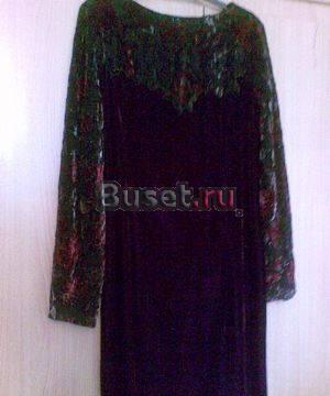 Платье вечернее из бархата Красноярск