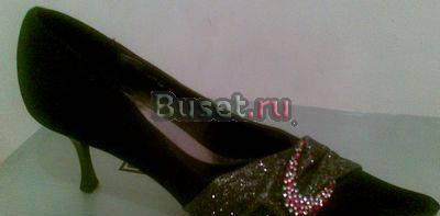 Нарядные вечерние туфли на шпильке Красноярск