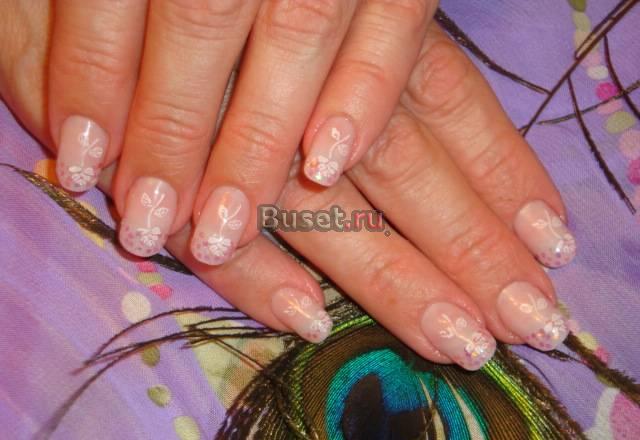 Красота дамских пальчиков под гелем Москва