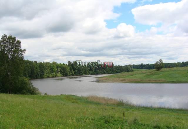 25сот  Новориж. ш. в деревне /пмж/лес,150 м-река Москва