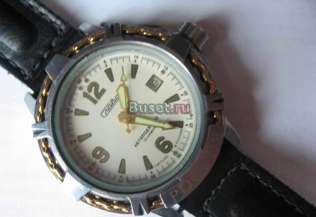 Часы фирмы Слава, механика - автоподзавод Москва