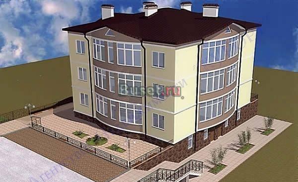 1-комнатной квартиры 43 м2 от застройщика Геленджик