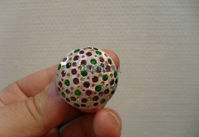 Кольцо серебряное Москва