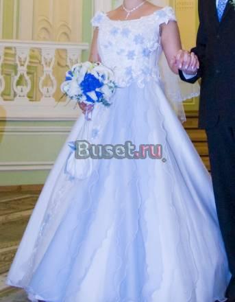 Свадебное платье р-р 46-50 за 8000 руб Санкт-Петербург
