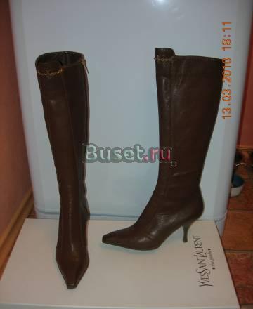Брендовые сапоги yves saint laurent Екатеринбург