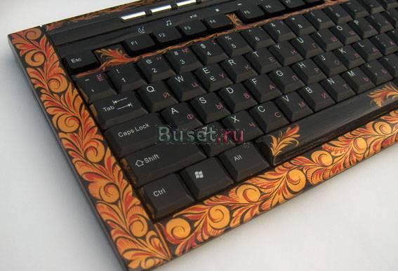 Клавиатура (роспись под хохлому) Выкса
