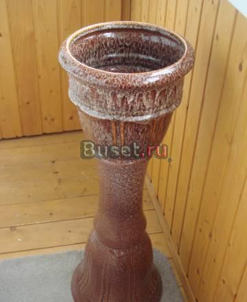 Напольная ваза-кашпо и кашпо "башмак с собачкой" Москва