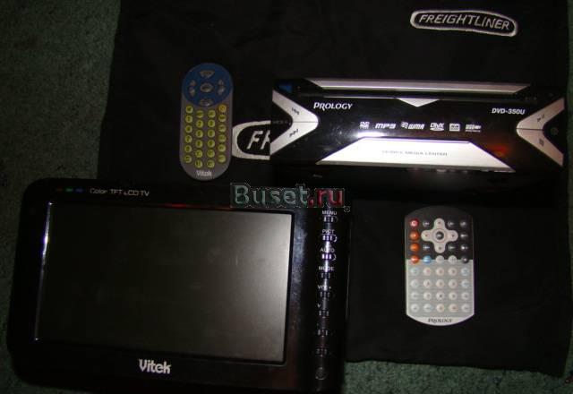 Dvd prology350U в автомобиль и TV Vitek 5016BK Санкт-Петербург