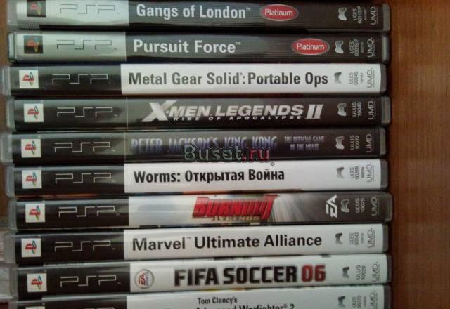 Куча игр для PSP Новосибирск