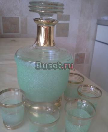 Графин и 5 стопок Чехословакия 1950гг Москва