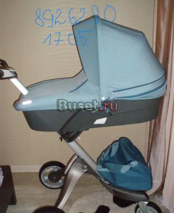 Stokke xplory 2в1 новая голубая Москва