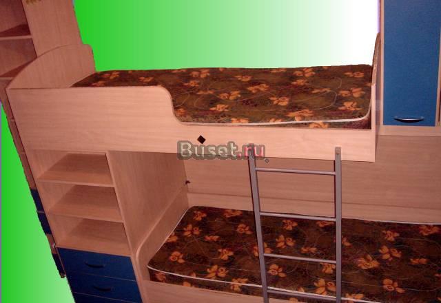 Подростковая 2-х ярусная кровать с тумбами, Савело Москва
