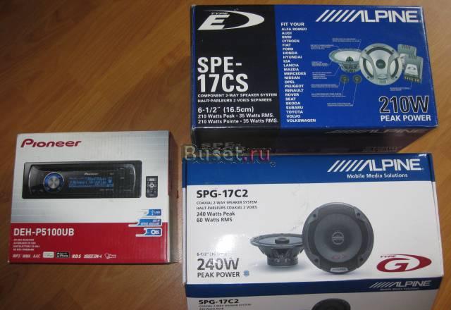 Акустика Alpine SPG-17C2 Санкт-Петербург