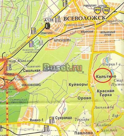 Земельный участок с/х 2.713 га в "Красной горке" Всеволожск