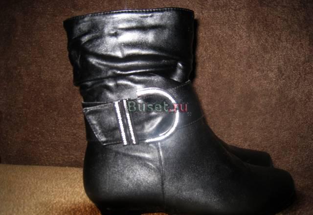 Сапоги Зимние Полусапожки Кожзам 38 р Санкт-Петербург