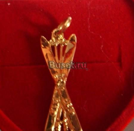 Кулон из желтого золота 585 пробы Москва