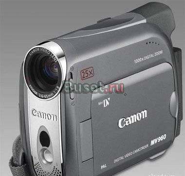 Цифровая видеокамера Canon Mv960 Москва