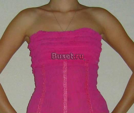 Топ розовый с кружевом Санкт-Петербург