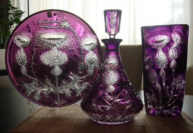 Чешский цветной хрусталь, новый Москва