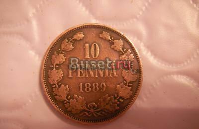 10 pennia 1889 Александр третий Москва