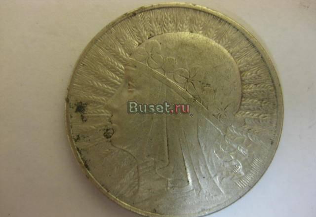 монета Польша 10 злотых 1932г. Ядвига,серебро Санкт-Петербург