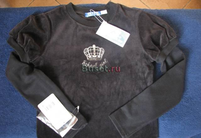 Новая велюровая кофточка на рост 122 Санкт-Петербург