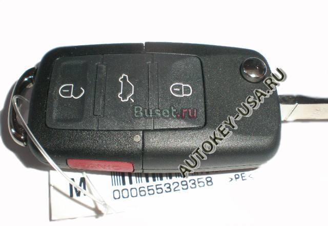 Ключ выкидной VW / Skoda с чипом и ду Москва