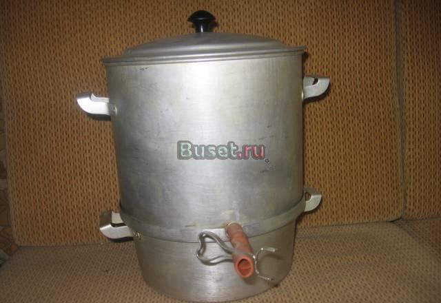 Соковарка (пароварка)  аллюминиевая Москва
