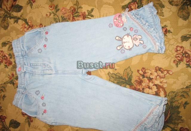 Джинсы Little bundle на 9-12 мес 80 см Москва