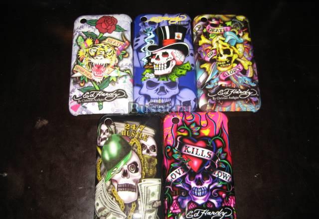 Задняя накладка для iPhone 3G/3GS "Ed Hardy" Москва