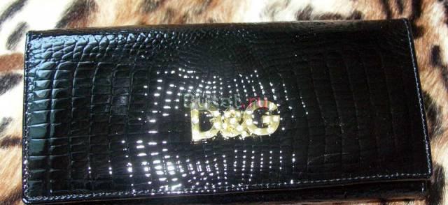 ***Кошелёк-Портмоне D&G лаковая кожа*** Москва