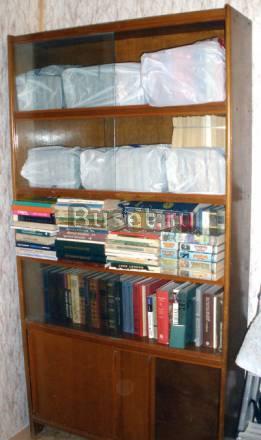 Шкаф книжный (2 шт.) из натурального дерева Москва