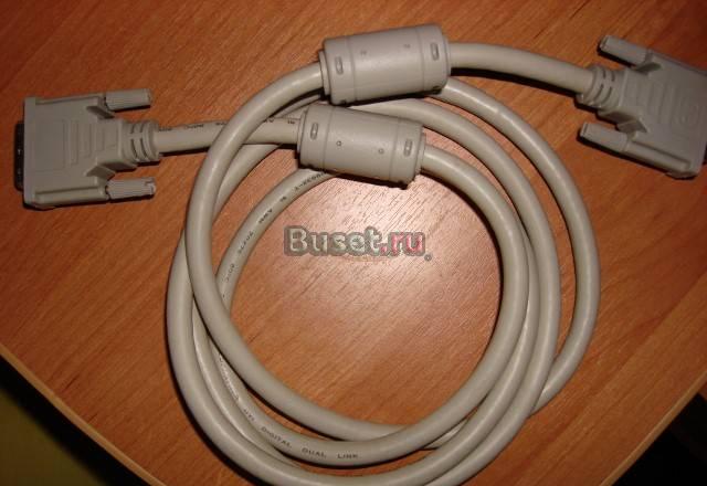 Кабель DVI-D/DVI-D dual link 1м  D-PRO-01 Санкт-Петербург