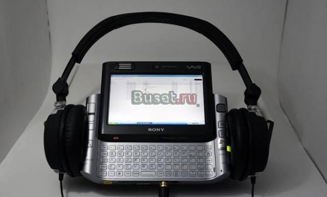 Sony VGN-UX50 очень удобен в командировках Москва