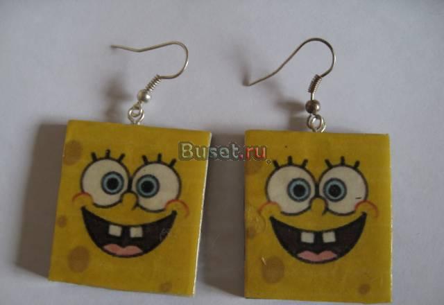 Сережки - Спанчбоб ) Москва