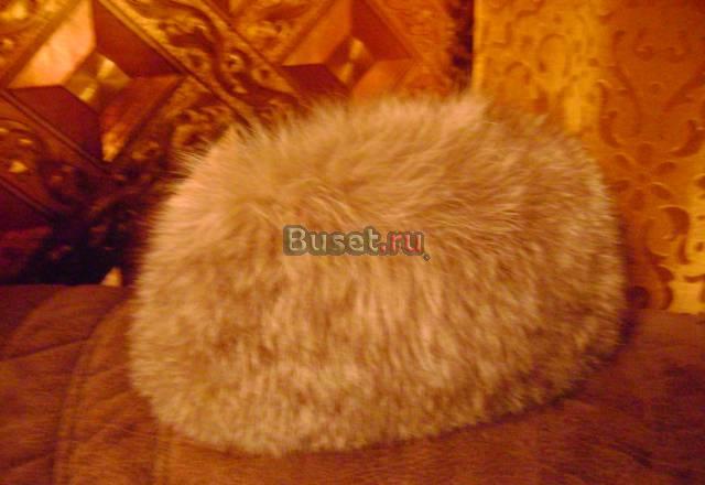 Шапка из песца Москва