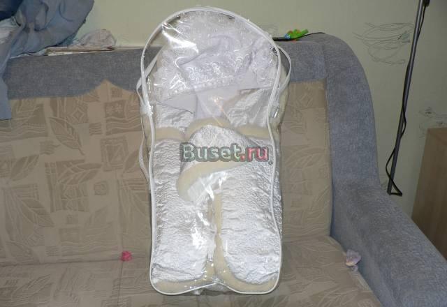 Комплект на выписку осенне - зимний Санкт-Петербург